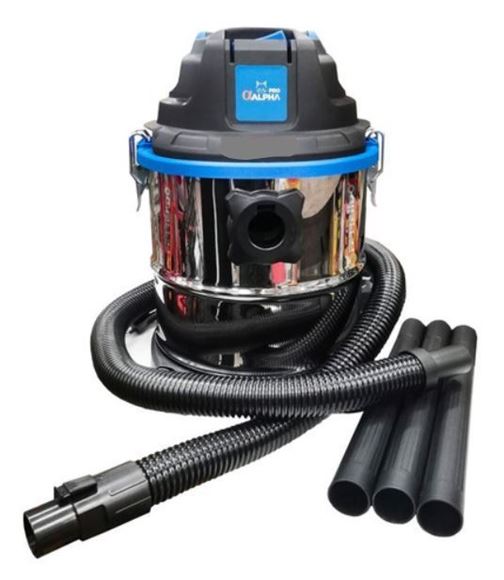 Aspiradora Industrial Seco - Húmedo 1250w Alpha Pro Inox 12l
