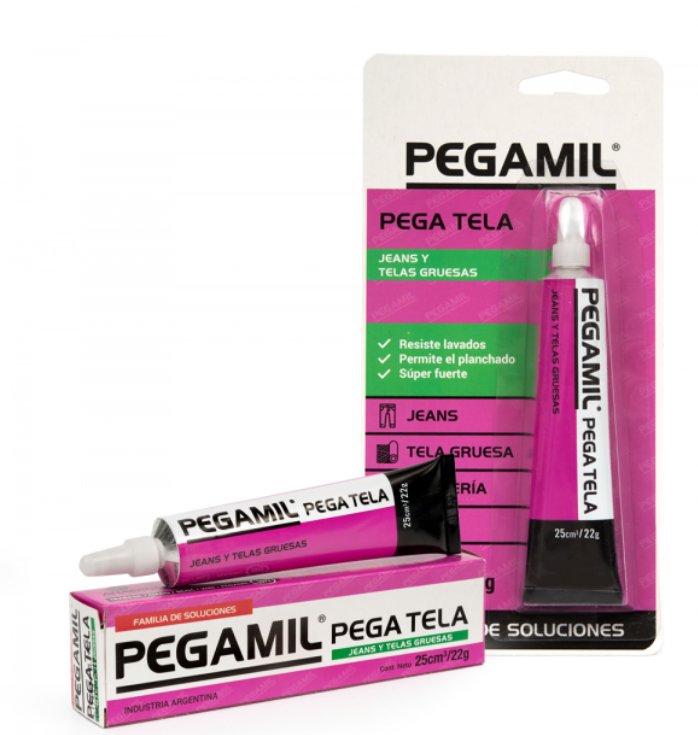 Pegamil Pega Tela 25g