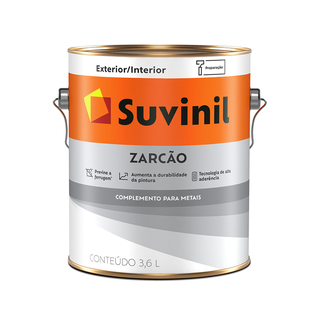 Suvinil Fondo Antióxido Zarcao (Minio) 3.6 Lts