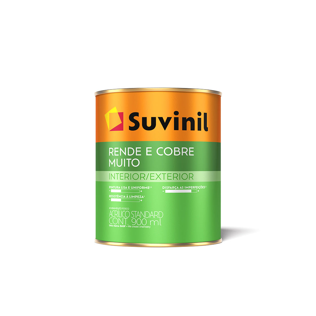 Suvinil latex Rinde y Cubre mucho Blanco 0,9 Litros