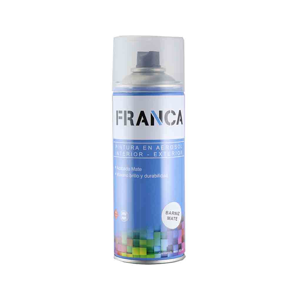 Franca Esmalte Aerosol Barniz Mate 400ml