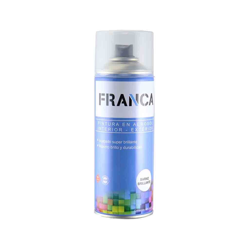 Franca Esmalte Aerosol Braniz Brillante 400ml