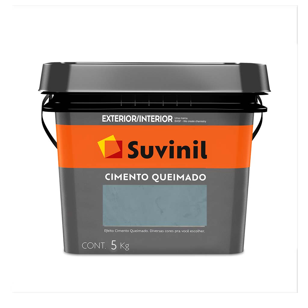 Suvinil Acrílico Efecto Cemento Quemado Vista Nocturna 5 kgs.