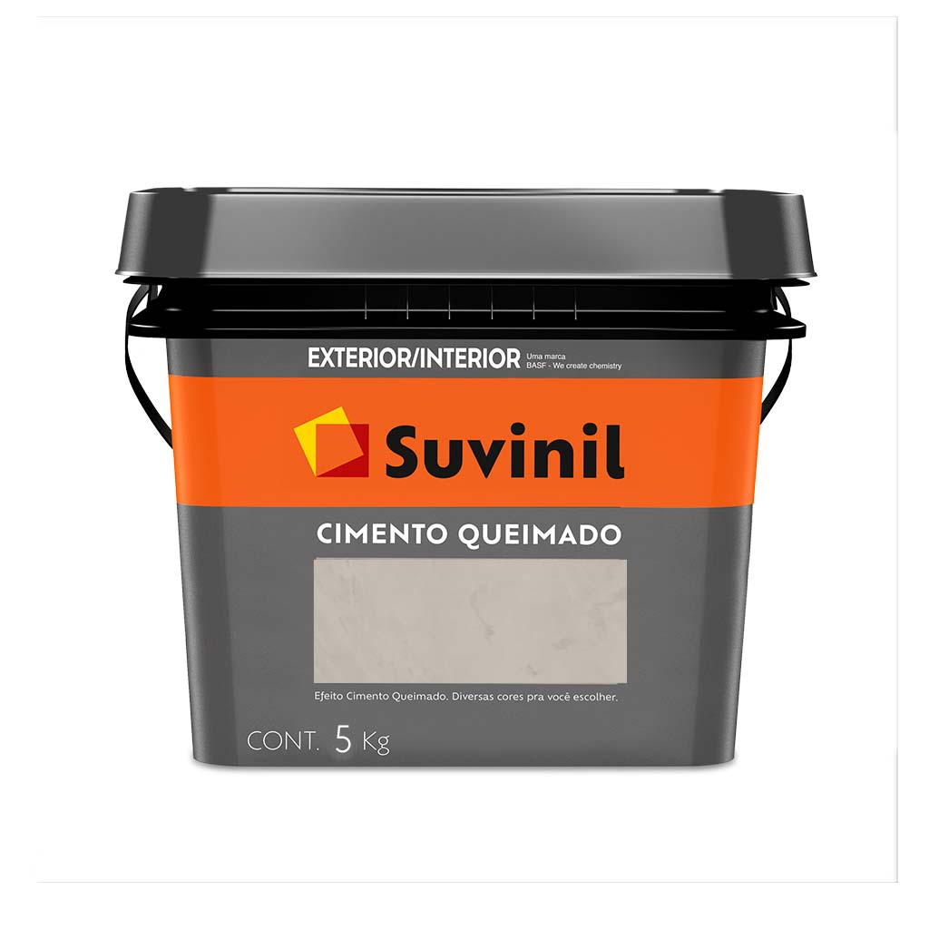 Suvinil Acrílico Efecto Cemento Quemado Piedra Rosa 5 kgs.