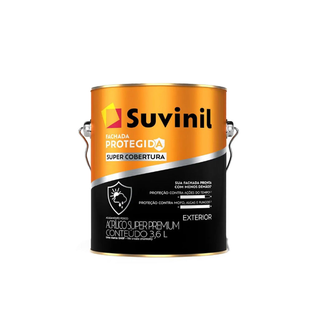Suvinil Fachada Protegida Super Cobertura Blanco 3.6 Litros