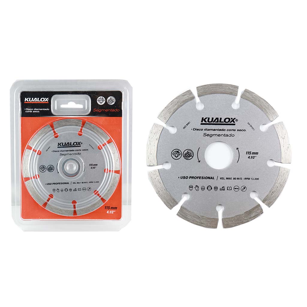 KUALOX DISCO SEGMENTADO 4 1/2" 115MM