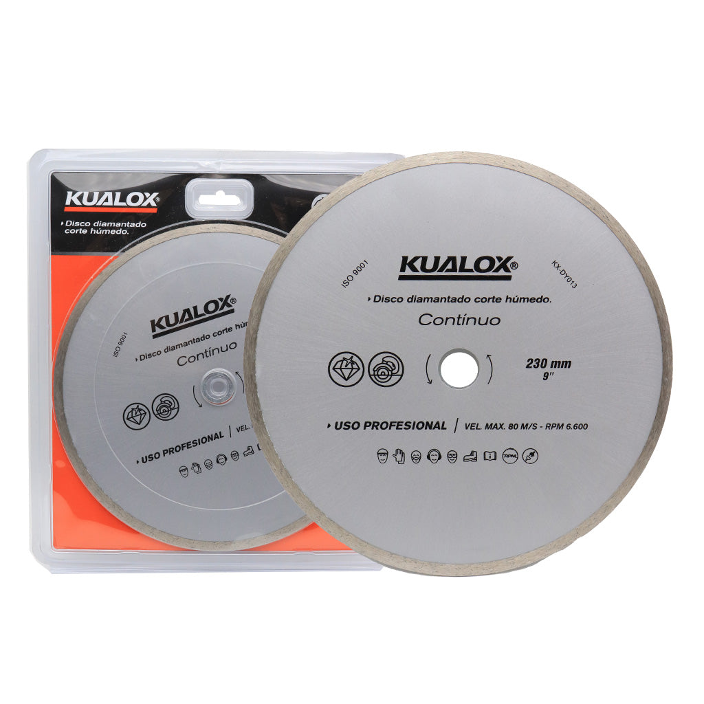 KUALOX DISCO CONTINUO 9" 230X2MM