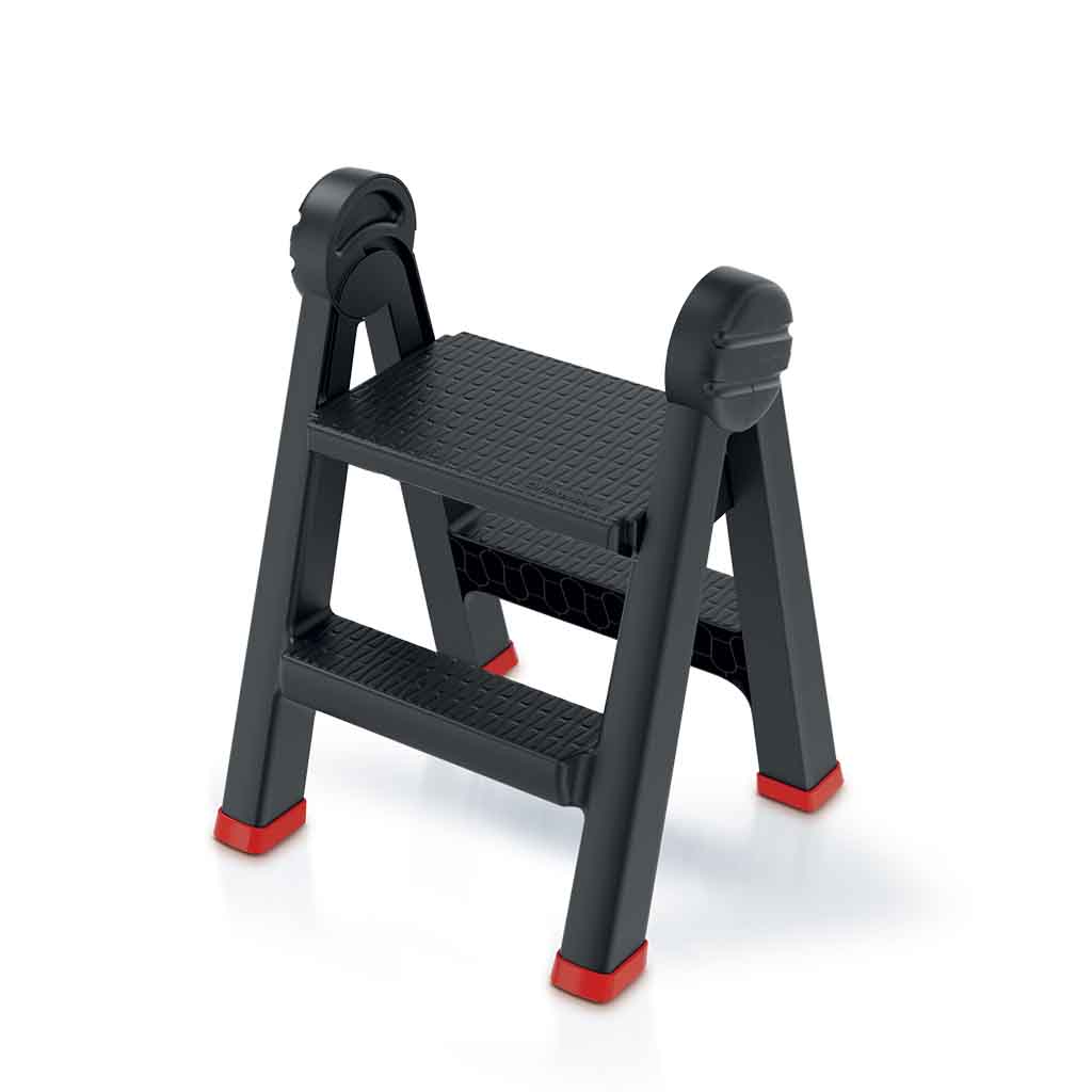 Kistenberg Escalera 2 Escalones Antideslizante (Hasta 150Kg) Titan