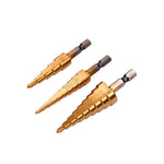 Yato Juego 3Pz. Mecha Escalonada ( 3 a 20mm) YT-44731