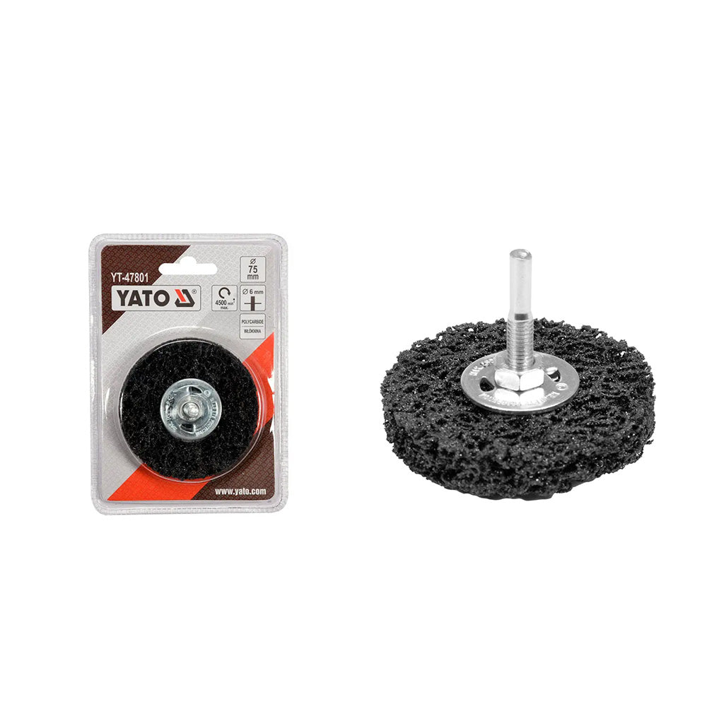Yato Cepillo De Limpieza P/Taladro 6mm x 100mm YT-47801