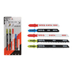 Yato Juego 5Pz. Combinado P/Madera-Metal 10-5T P/Sierra Caladora YT-3445
