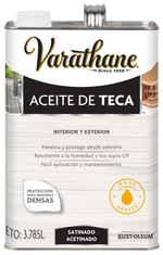 Varathane Aceite de Teca 3.785 Lts.