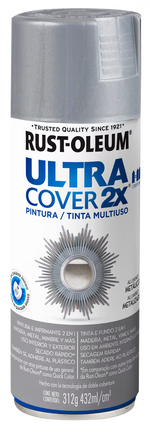 Rust Oleum Esmalte ultra cover Aluminio 430 Ml