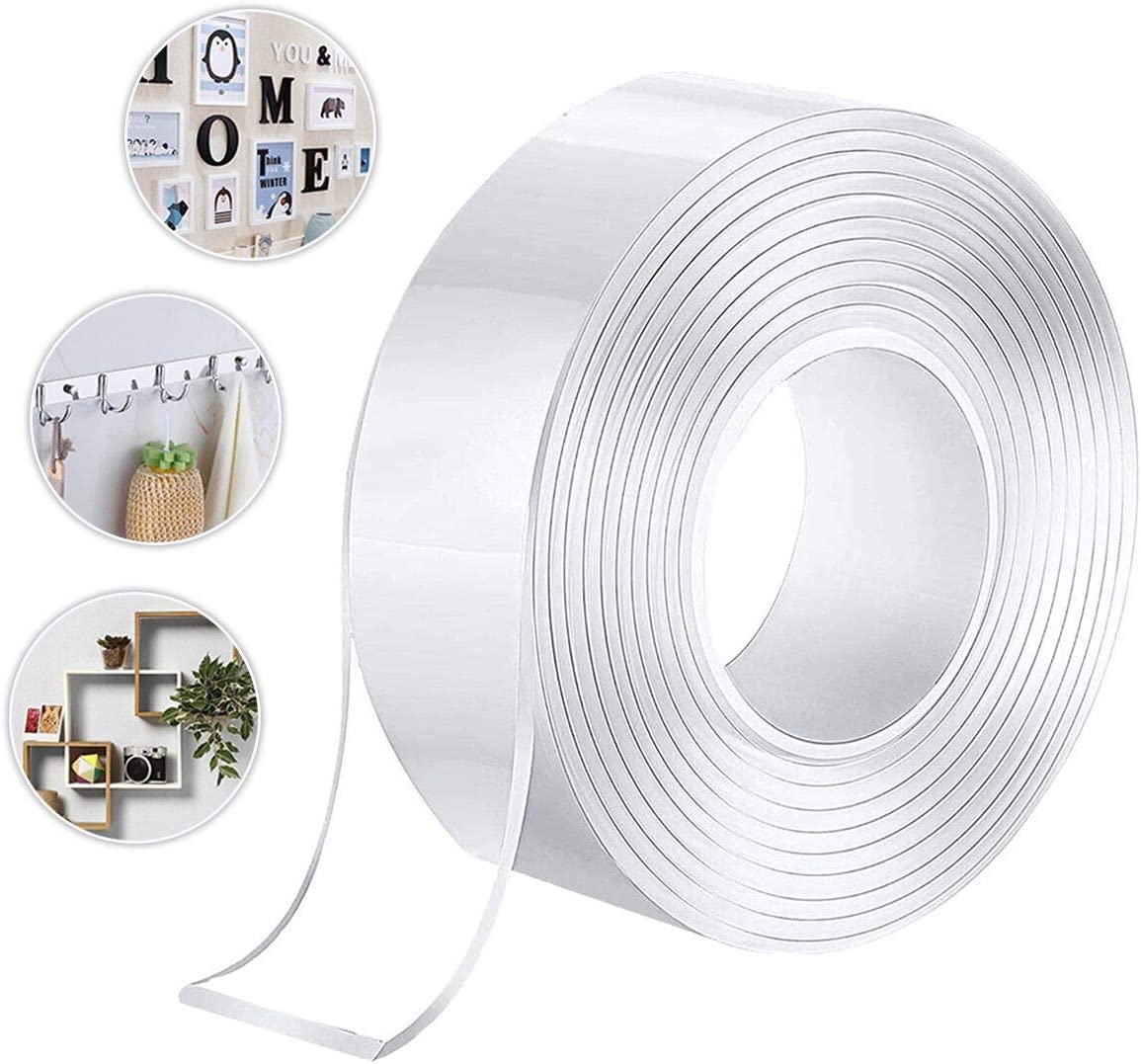 Cinta Doble Faz Transparente 30mm X 5mts