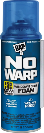 DAP Espuma Poliuretanica NO WARP® Expansion Controlada 340 Grs.