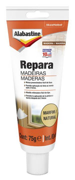 Alabastine Repara Madera Natural / Marfil 75 Grs