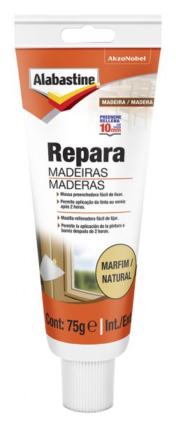Alabastine Repara Madera Natural / Marfil 75 Grs