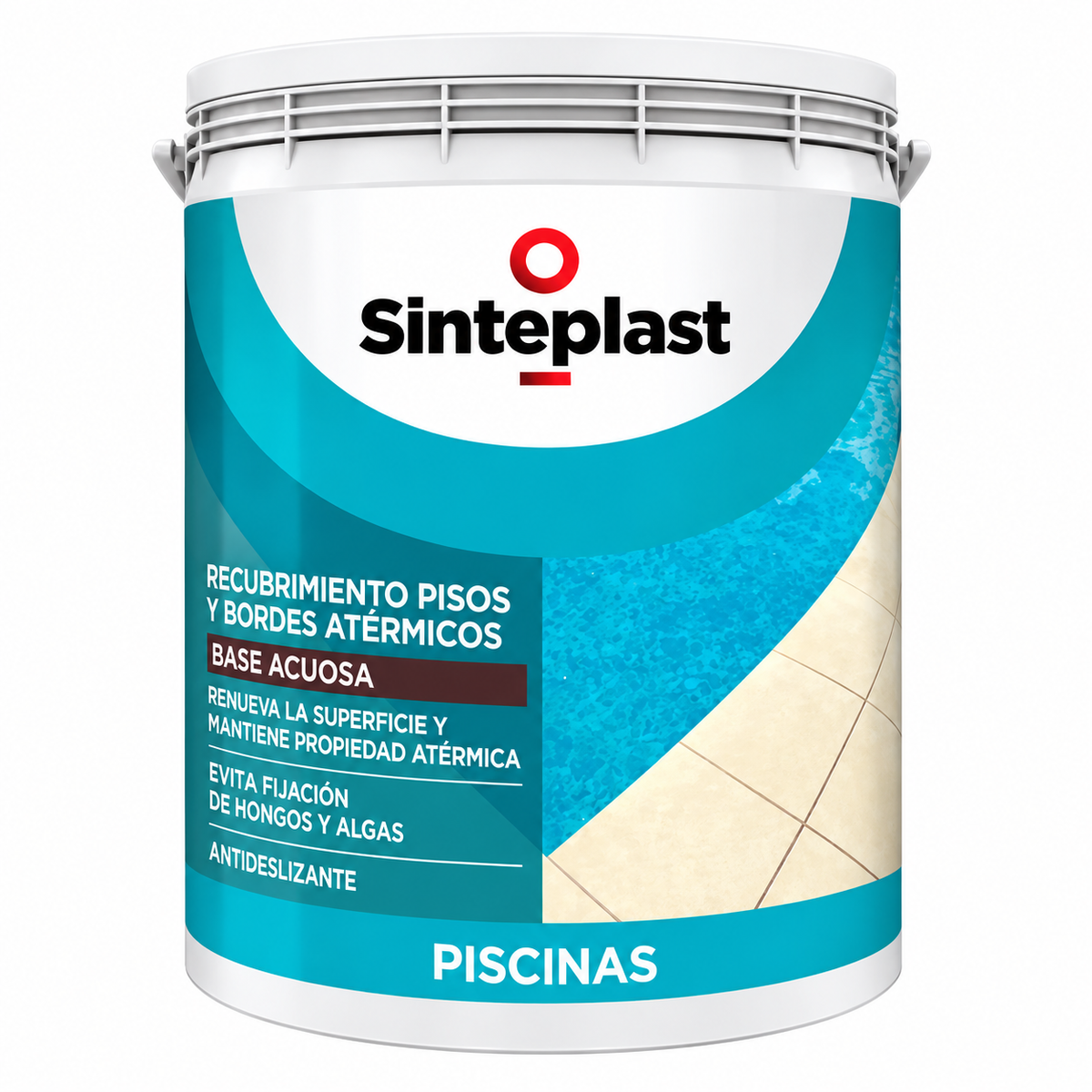 Sinteplast Recubrimiento Pisos Y Bordes Atermicos 4 Litros