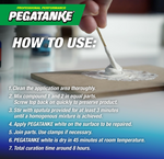 Pegatanke Pegamento Epoxi 2 Componentes Blanco 35 Grs