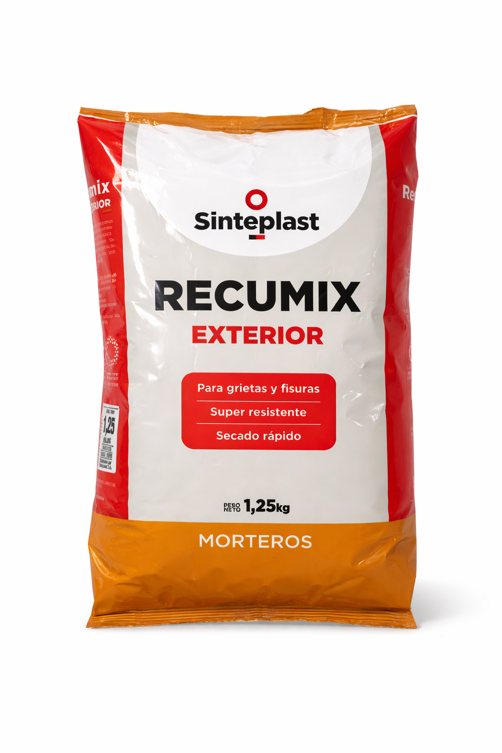 Mezcla ceméntica RECUMIX EXTERIOR SINTEPLAST 1,5kg