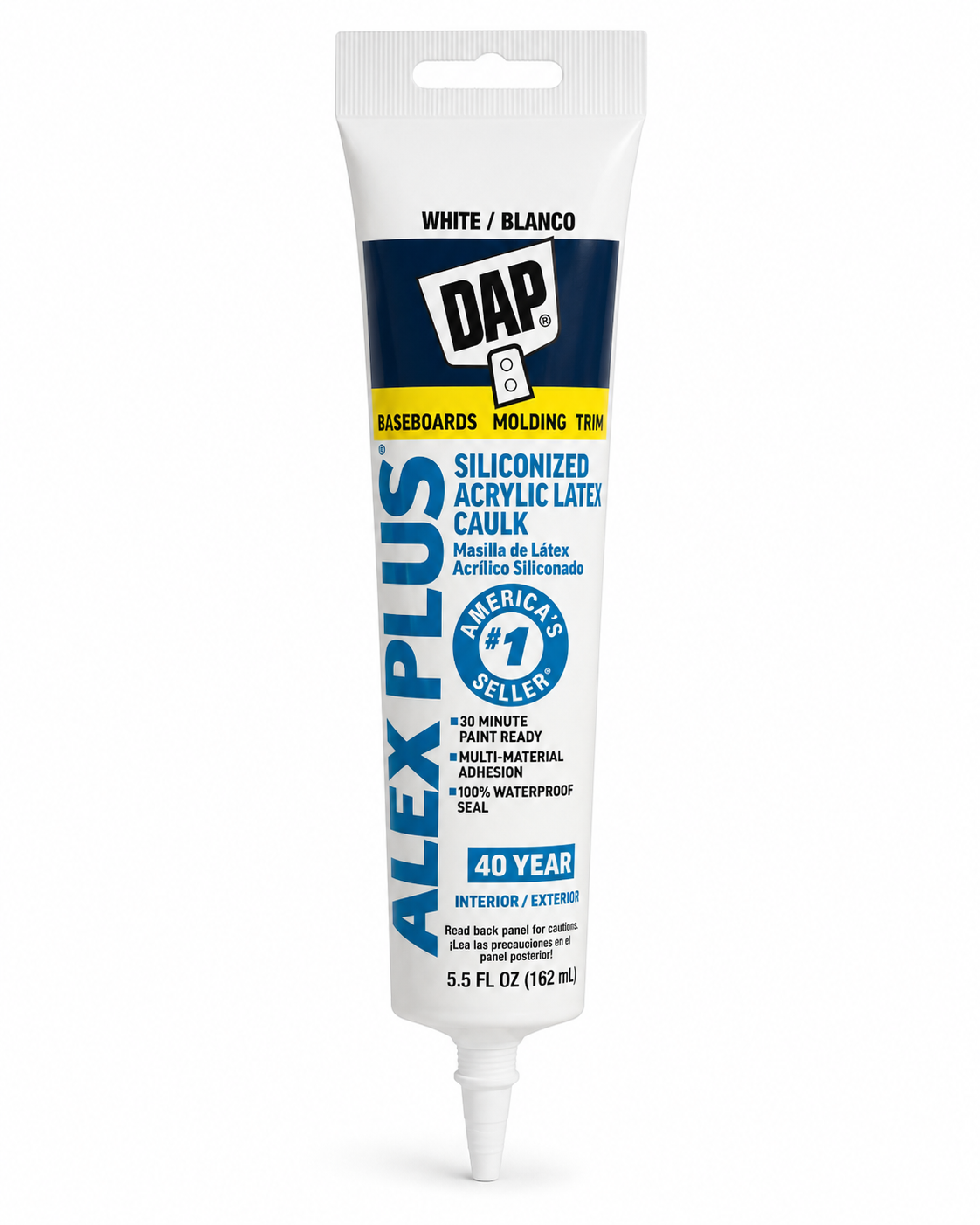 DAP Sellador Alex Plus Acrílico Blanco 162ml