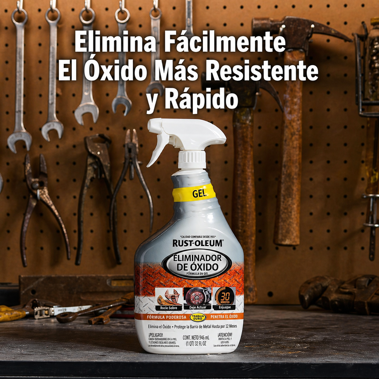 Krud Kutter Removedor de Oxido Gel 946 ML
