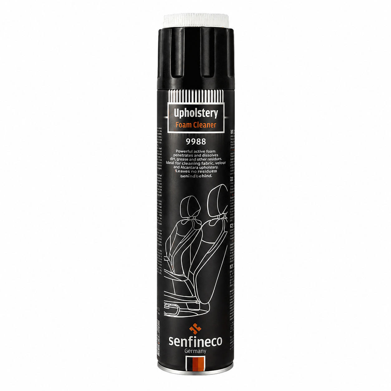 Senfineco Limpia Tapiz Espuma Con Cepillo 650ml