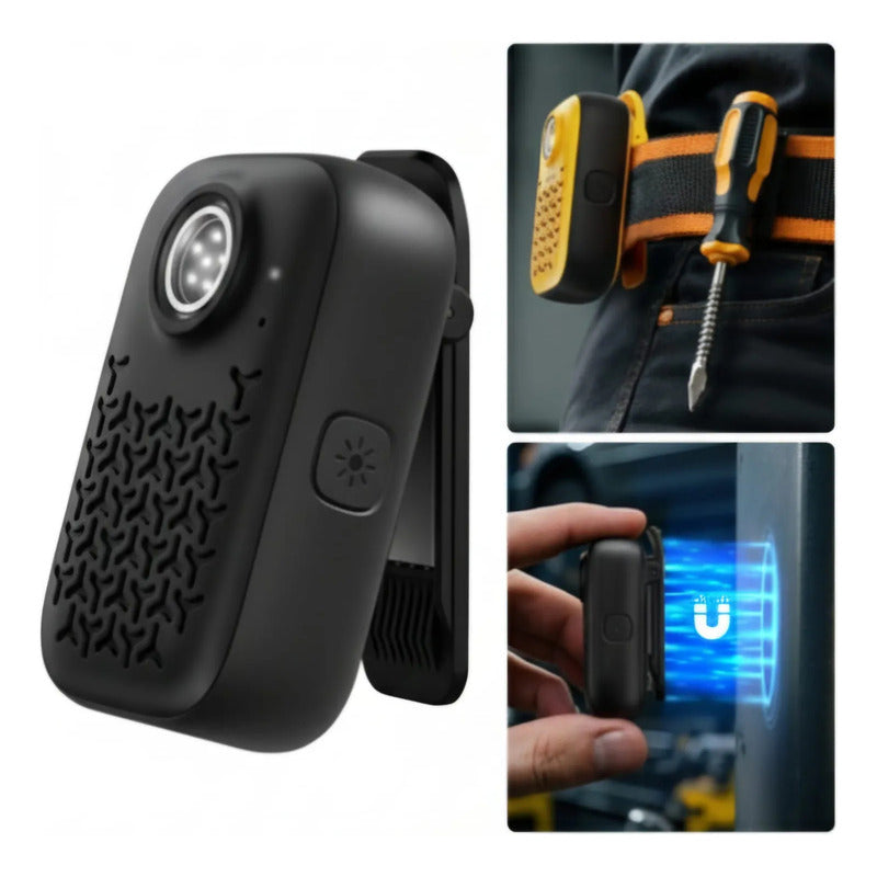 Bro Mini Parlante Clic Bluetooth 5.4 Impermeable Ipx67 Linterna