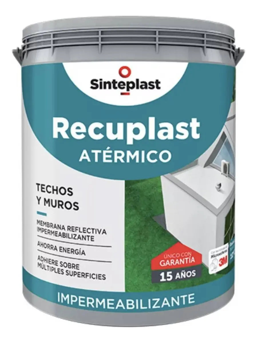 Sinteplast Membrana Recuplast Atermico 4kg Blanco