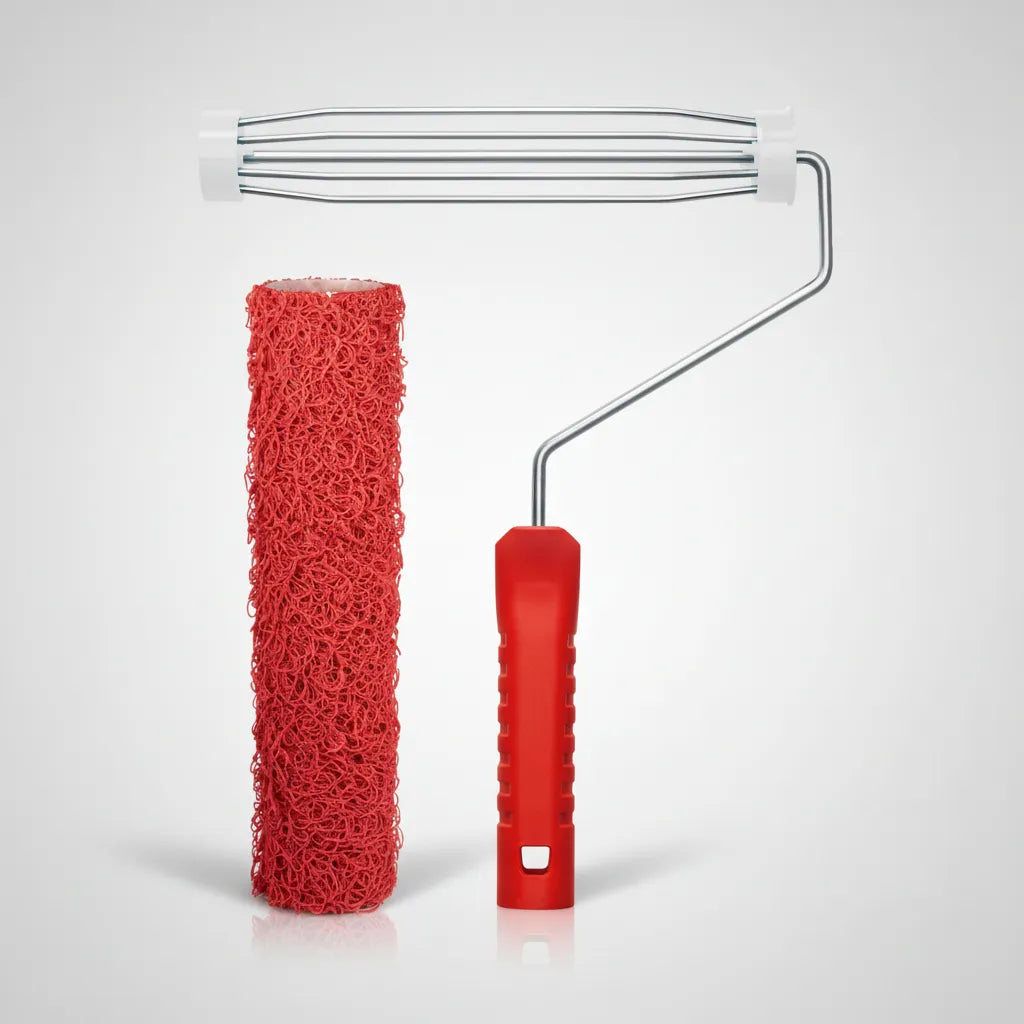 Rodillo De Textura Roma Relevo 433-23 + Mango Jaula Roma