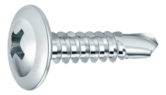 Tornillos C/flangeada Nitor P/mecha 4.2 X 25 Caja 1000 Unidades