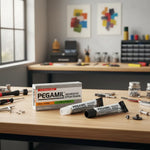 Pegamil Adhesivo Epoxi 10 Min - Gris Acero 14ml