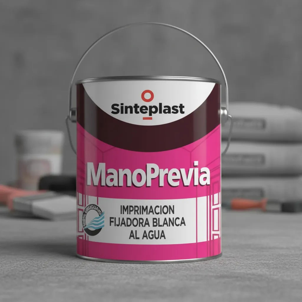 Sinteplast Mano Previa Imprimación Fijador Al Agua 3.6l