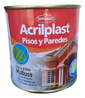 Acriplast Sinteplast Pintura Pisos y paredes Violeta 1L