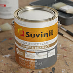 Suvinil Pintura Esmalte Satinada Siempre Blanco 3.6 Litros