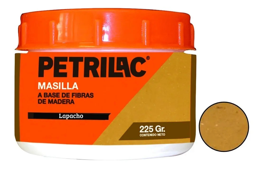 Petrilac Masilla Para Madera 225 Grs - Lapacho