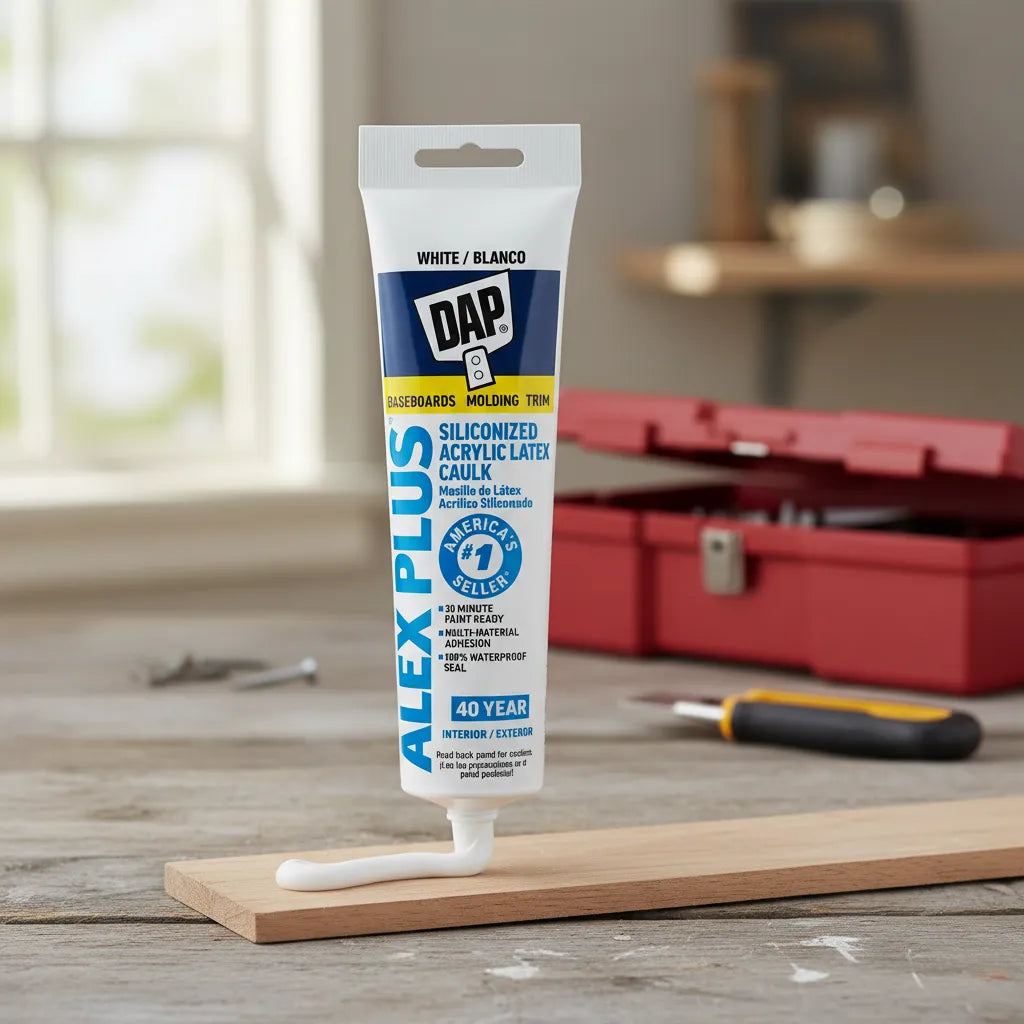 DAP Sellador Alex Plus Acrílico Blanco 162ml