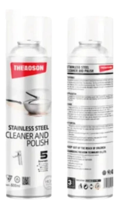 THEAOSON Limpiador y abrillantador de acero inoxidable  480 ml