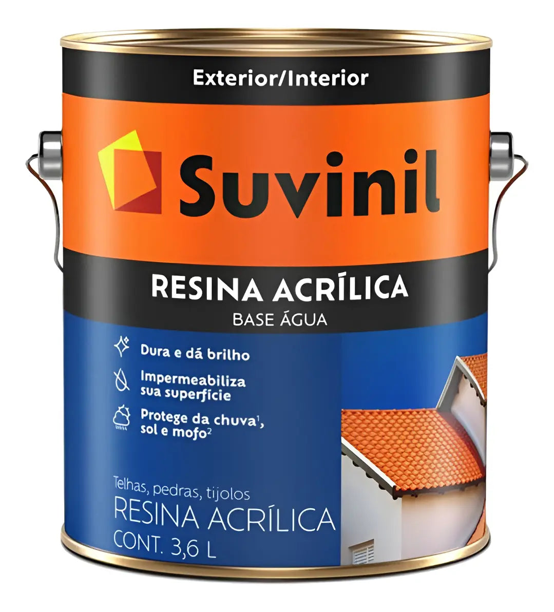 Suvinil Resina Acrilica Brilante Incoloro 3.6 L