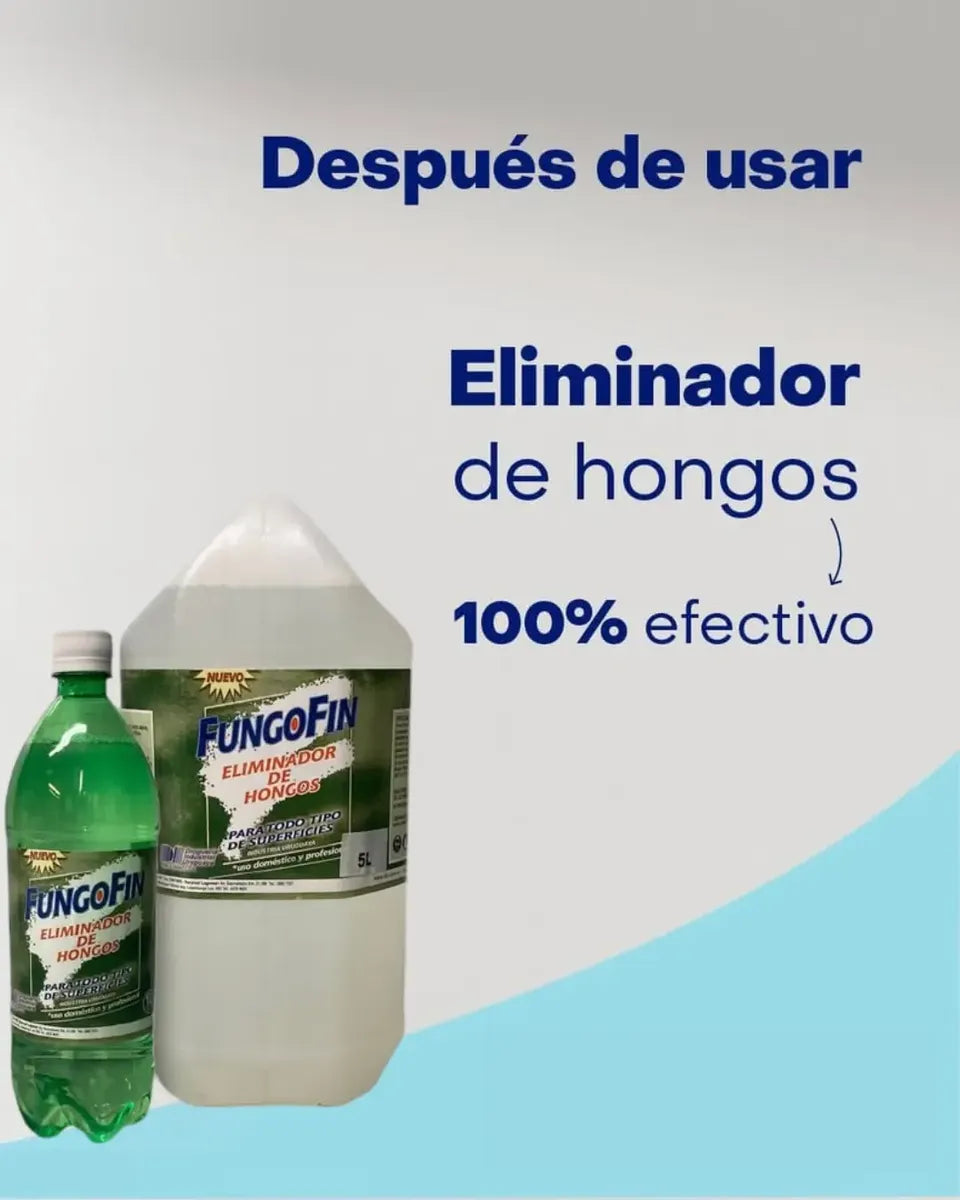 Fungofin Fungicida Eliminador De Hongos 1L