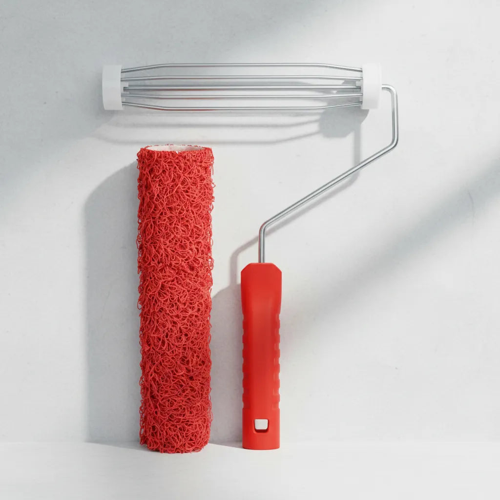 Rodillo De Textura Roma Relevo 433-23 + Mango Jaula Roma