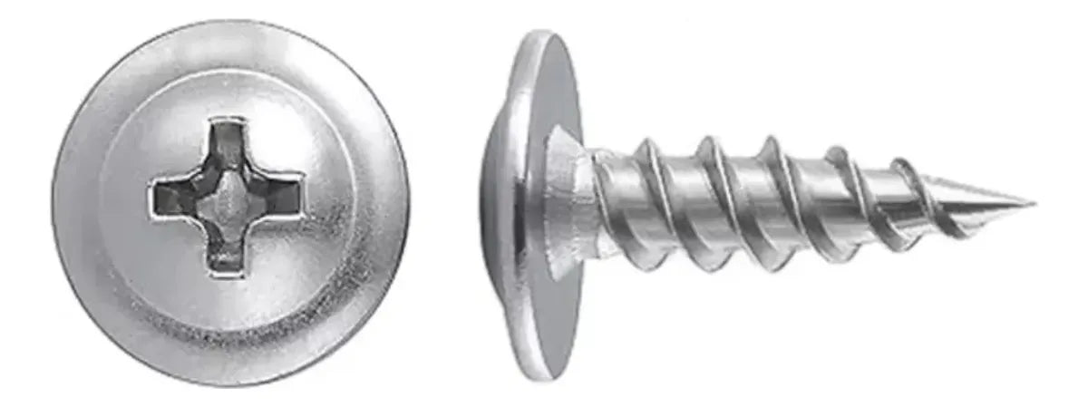 Tornillos C/flangeada Nitor P/aguja 4.2 X 13 Caja 1000 Unidades