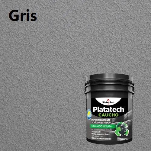 Sinteplast Platatech Caucho Gris 18 Kilos