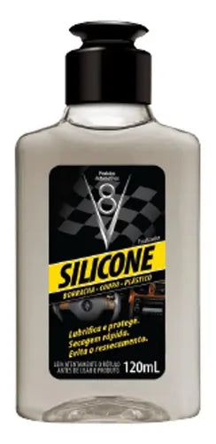 V8 SILICONA PARA AUTOS 120 ml