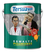 Tersuave esmalte Pizarrón Negro Mate Solvente 1 Lt