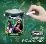 Tersuave esmalte Pizarrón Negro Mate Solvente 1 Lt
