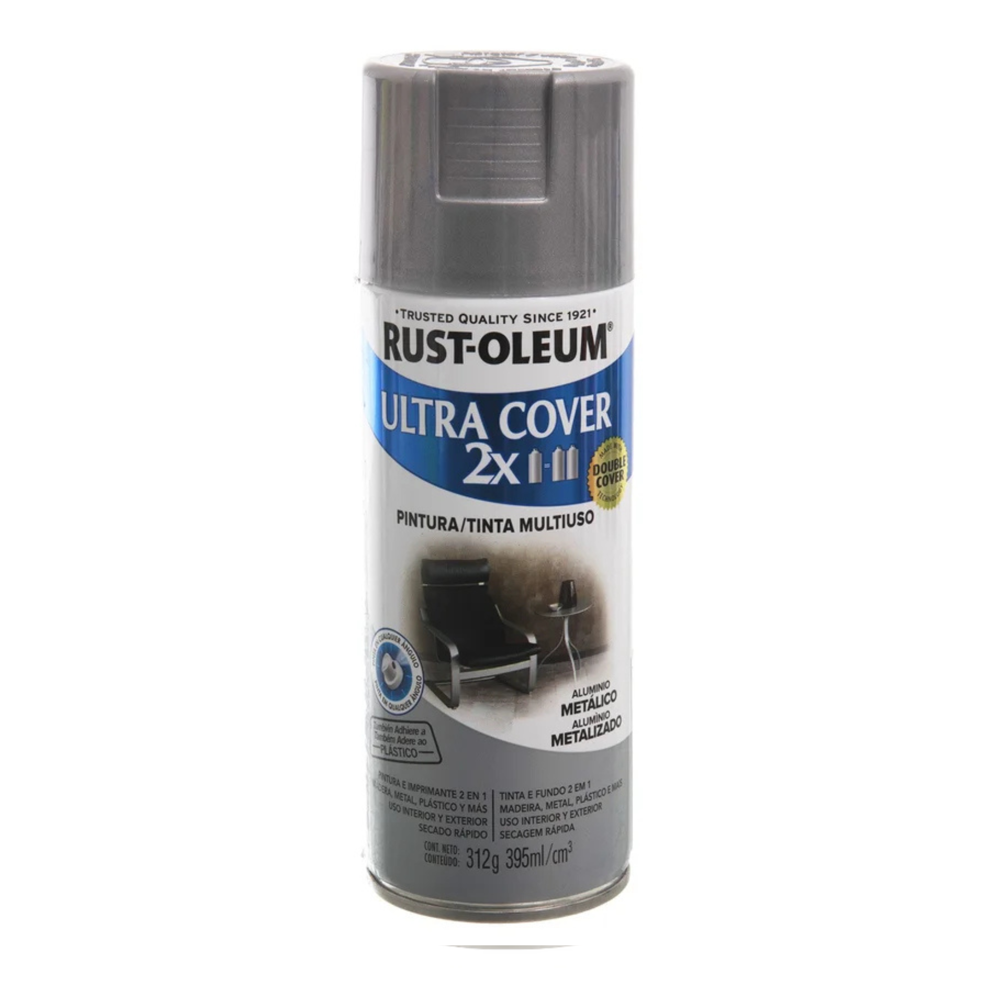 Rust Oleum Esmalte ultra cover Aluminio 430 Ml