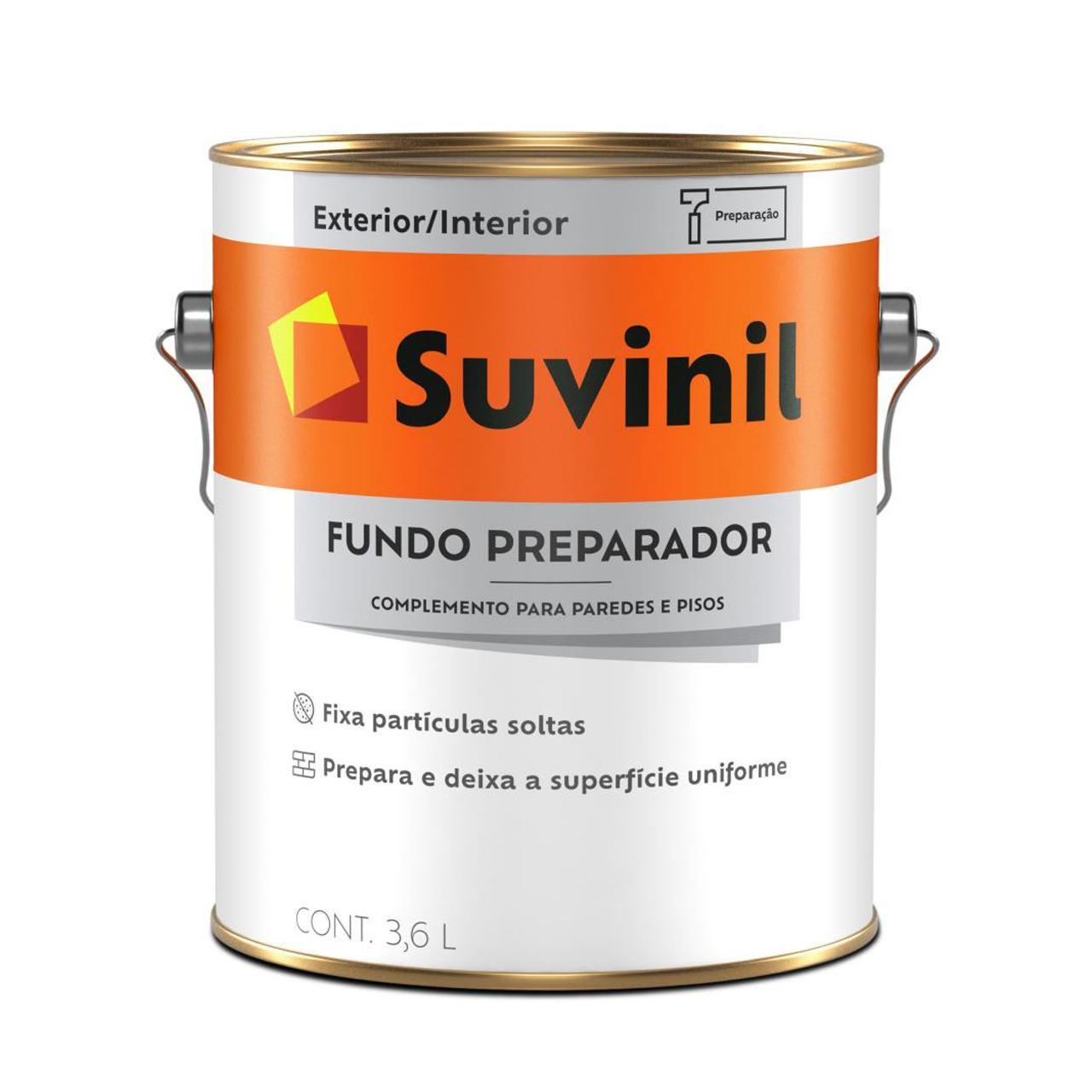 Suvinil Fondo Preparador Transparentes 3.6 Lts