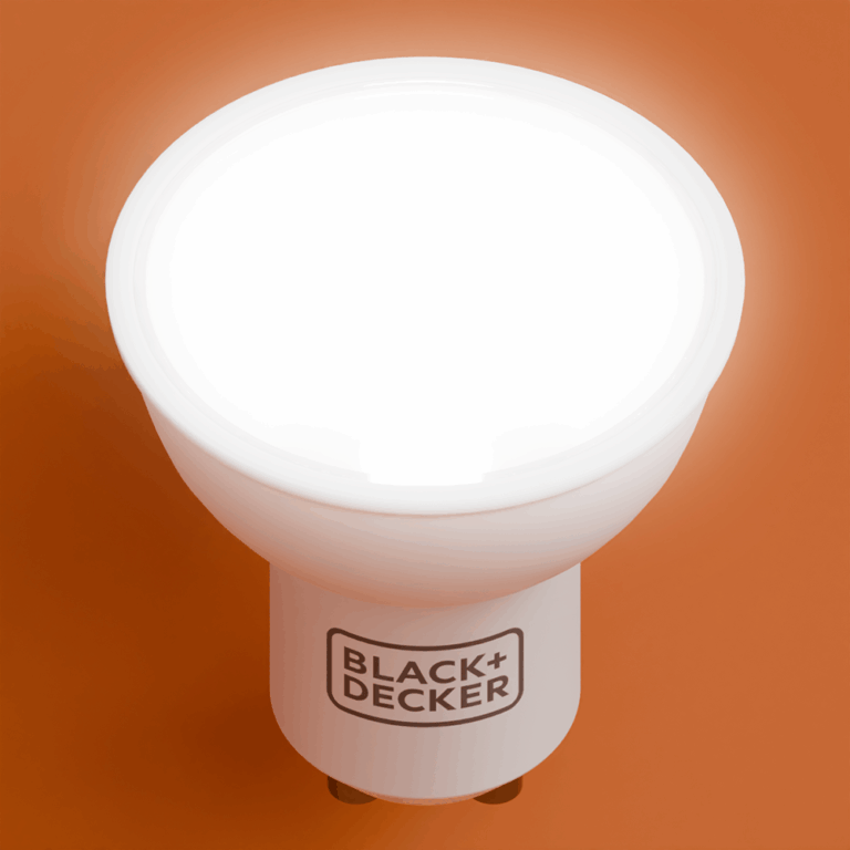 Black y Decker Lampara Dicroica GU10 6.5W Fria