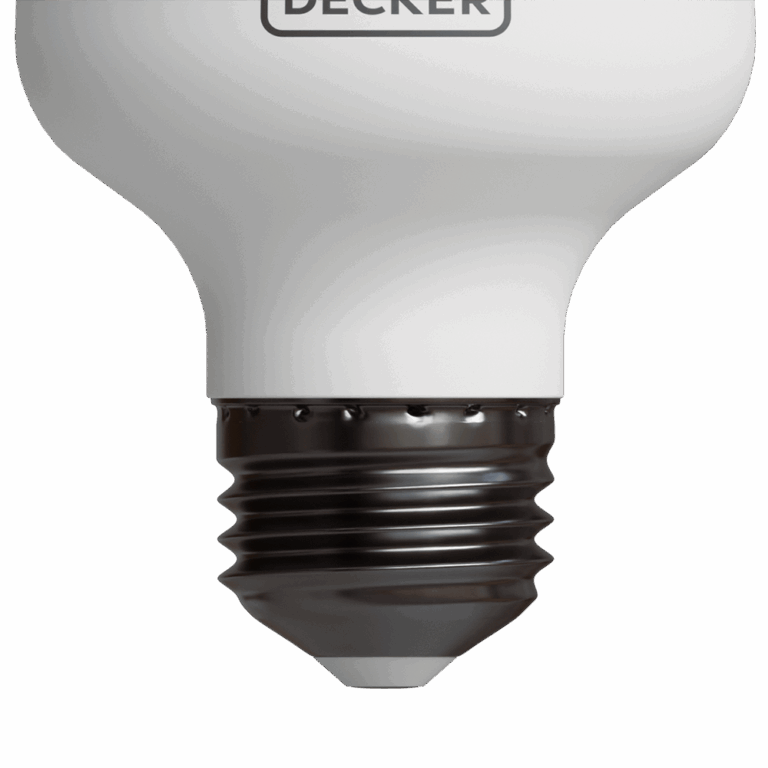 Black y Decker Lampara Led E27 20W Fria